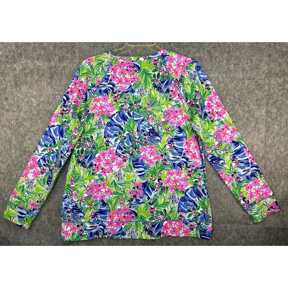 Disney Parks Top LILLY PULITZER Dreamin Size XL Shirt Minnie Mouse Daisy Resort - Picture 6 of 9